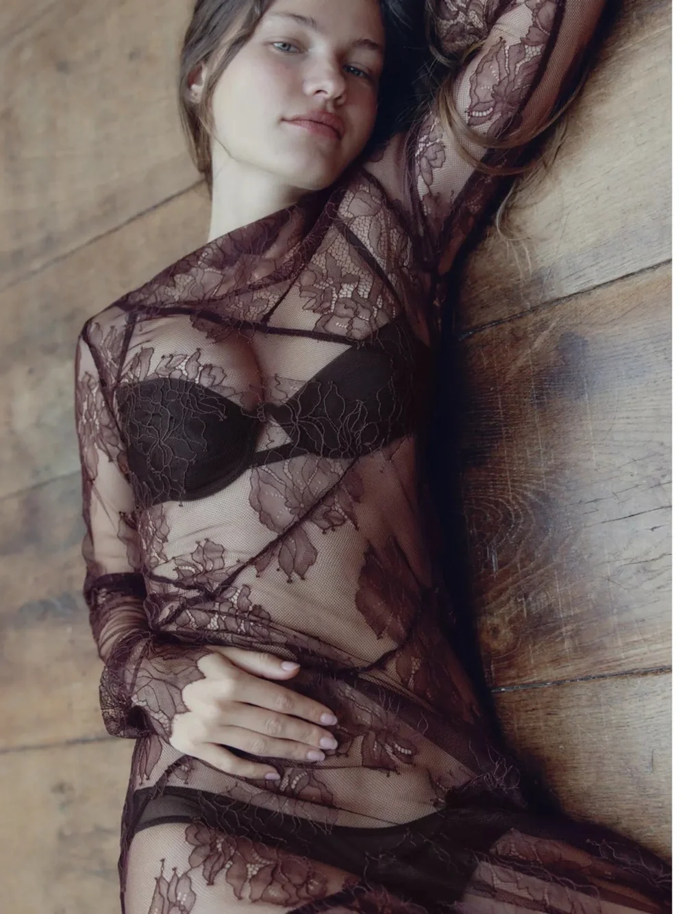 Zara semi sheer